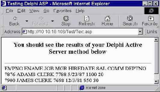 Создание Active Server Page (ASP) приложений (Статья)